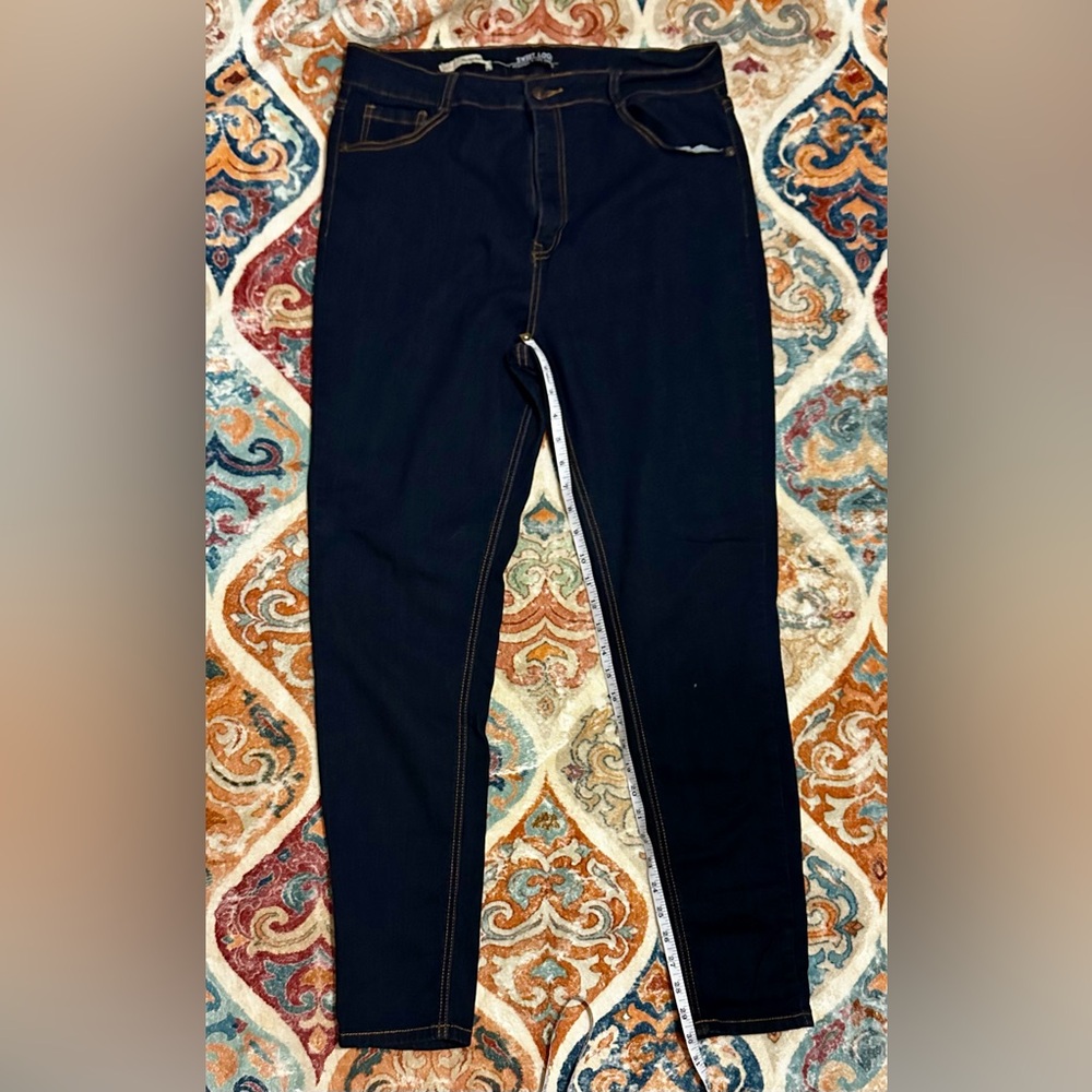 💚Elegant Dark Blue Skinny Jeans